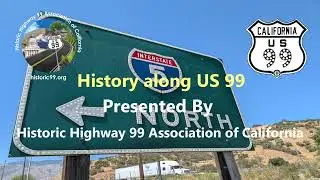 History along US 99 - Old Sign in Lebec