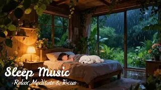 Sleep Instantly Tonight | No‑Ads Beat Anxiety • Clear Mind & Relax • Rain Sounds Deep Sleep Music