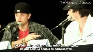 Vampire Diaries Panel - DragonCon 2012 - part 3/3 (русские субтитры)