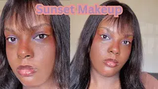 SUNSET EYES MAKEUP