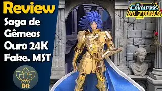 Cloth Myth Saga de Gêmeos EX Metal Ouro 24k FAKE da MST