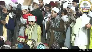 GrandSon Sarkar Aala Hazrat Salame Raza Qari Babul Raza Hashmati Idrees-e-millat mureed karte huwe