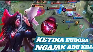 PHARSA GAMEPLAY ADU KILL VS EUDORA SOLO RANK MOBILE LEGENDS 