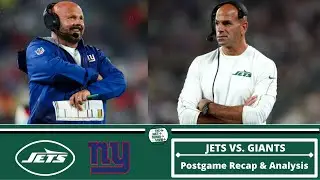 NY Jets defeat NY Giants to finish Preseason Undefeated - Postgame Recap & Analysis