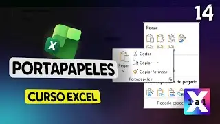 14 | Conoce el PODER del PORTAPAPELES de Excel - 👑Curso Premium 2026