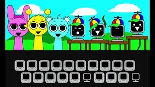 All Mr. Fun Computer Singing Together ( Retake, Scrunkly, Sprunkster, Pyramixed, Parodybox )