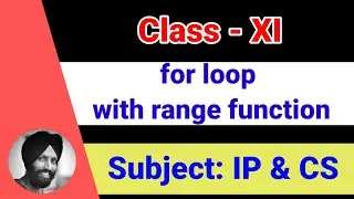 45 Nested loop - 1 [Class 11-Informatics Practices | Computer Science]