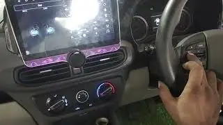 Hyundai Nios Single Nob Android # Streering Control And cruise control in installation