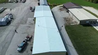 Finished Commercial Roof Coating | Des Moines, Iowa #roofcoating  #desmoines #commercialroofing