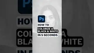 How to colorize a black & white photo in photoshop 🎨2023🔥