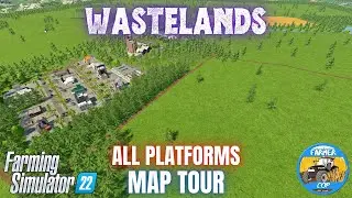 WASTELANDS - Map Tour - Farming Simulator 22