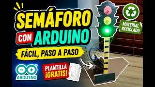 Cómo hacer un semáforo con Arduino Fácil