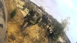 Russian MilSim airsoft game (Desert Thunder 2019) sony as100v