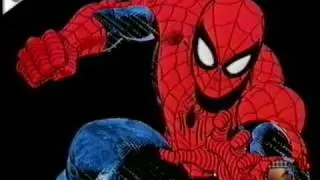 Tipography animation di Claudio Napoli ( anno 2001 ) : Hanno ucciso l' uomo ragno - 883  -