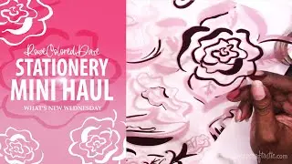 ROSE COLORED DAZE Mini Stationery & Tapes Haul | What's New Wednesday