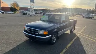 1997 Ford Ranger XLT (With Rare 4.0 V6) Walkaround, Startup, and Mini Review