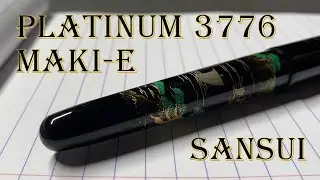 Stylo-plume Platinum 3776 Century Sansui Maki-e: présentation, essai et avis