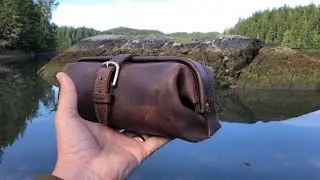 Little Big Mouth Leather Toiletry Bag | Saddleback Leather Co.
