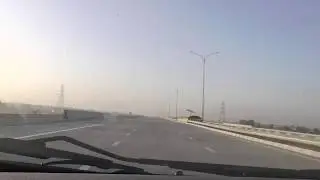 Eastern Peripheral Expressway EPE Project ride in full speed during construction