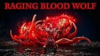Elden Ring - Malenia vs Raging Blood Wolf (Blood Flame, Bleed Build)