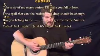 Black Magic (Little Mix) Strum Guitar Cover Lesson in C with Chords/Lyrics