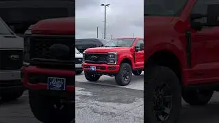 RACE RED SOLD AKINS FORD SUPER DUTY COVERT EDITION