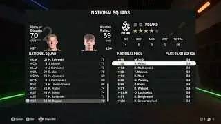 EA FC 25: How to Add Created Player to National Team