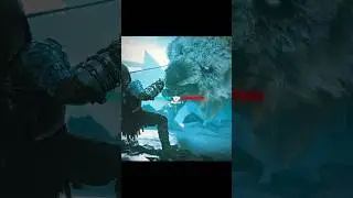 🔥Watch till the end  God of War | Garm vs Kratos  Round 1 (4k Raw)🐺#gaming  #shorts