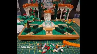 LEGO  Icons 10359 Fountain garden 【Building LEGO】