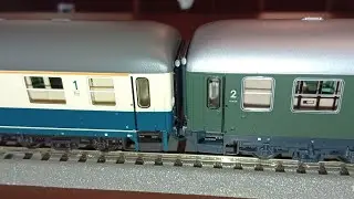 DB D-zug '89/'90...Roco BR215 008...Roco wagen Bm234/Am203/Dm!
