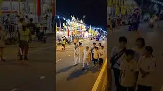 龍引斗母宮眾信徒出海，迎接九皇爺香爐護駕回宮慶祝寶誕千秋