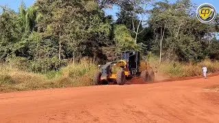 PATROLANDO A ESTRADA DA GLEBA PALMITAL/Motoniveladora/Patrol/Patrola/Road Grader/Motor Grader GD655.