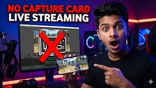BGMI/Streaming Setup Bina Capture Card &ndash; 100% Working (Easy)