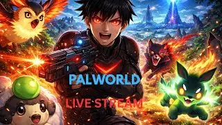🔴 FIRST TIME PLAYING PALWORLD LIVE! 😱 | Insane Creatures & Chaos