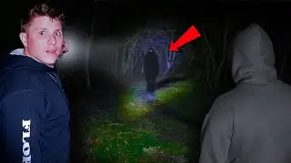 GHOST SEEN While Investigating a HAUNTED Forest (SCARY)
