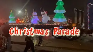 Small town Oklahoma Christmas parade 2025