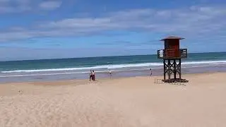 Playa El Puerco Walk, Conil Beach, Cadiz - Spain JUNE 2021