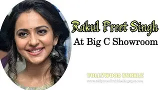 Gorgeous Rakul at Big C Showroom Launch.