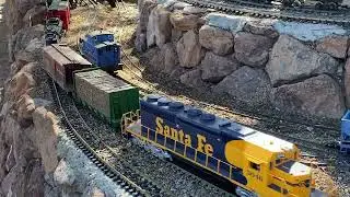 Fun at the Gadsden-Pacific Division Toy Train Operating Museum, Tucson, AZ February 18, 2024