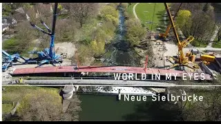 Neue Sielbrücke - Bad Oeynhausen - Drone Footage - Arial Video - DJI Mini2