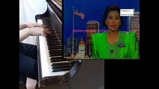 Malaysia TV1 Berita Perdana (Primetime News) Weather forecast [1993] + Clementi Sonatina No 3 in C