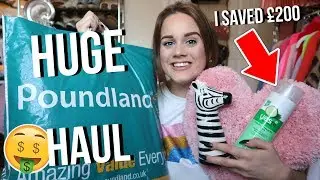 HUGE &pound;50 POUNDLAND HAUL *makeup, beauty & homeware* 🤑