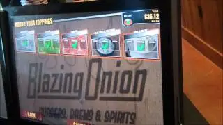 Blazing Onion's self ordering kiosk
