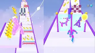Balloon Pop Runner Gameplay All Level Walkthrough New Update Pro Gameplay Android , iOS Games