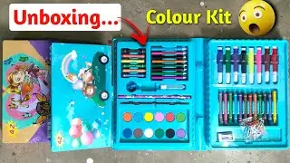 colour ki kit || best baby pencil box 🎁 #colourkit #babykit #kitchenset