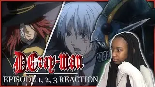 WOWW WE'RE REALLY WATCHING *D.GRAY-MAN* !! | EPISODE 1-3 REACTION