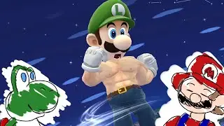 PAP&Aacute; LUIGI ACARREA EN ESTE JUEGO