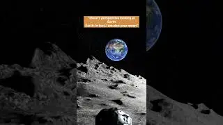 Earth Viewed From The Moon: Our Planet's Stunning Perspective | 4K Space Visualization
