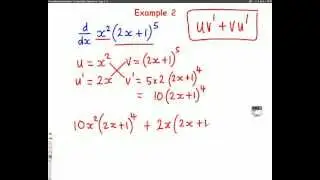 C3 The Product Rule mathscast