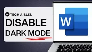 HOW TO TURN OFF DARK MODE MICROSOFT WORD | CHANGE THEME IN WORD